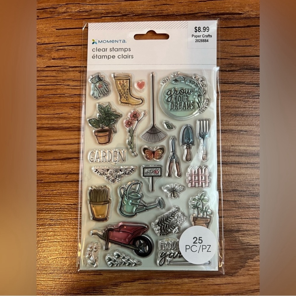 Momenta 3 Stamp Set Bundle Barn Theme + Garden Theme + Floral Theme - Picture 6 of 10